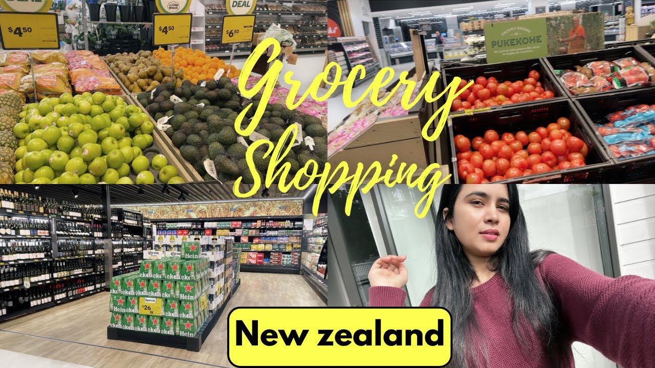 New Zealand GROCERY SHOPPING | NZ local supermarket COUNTDOWN