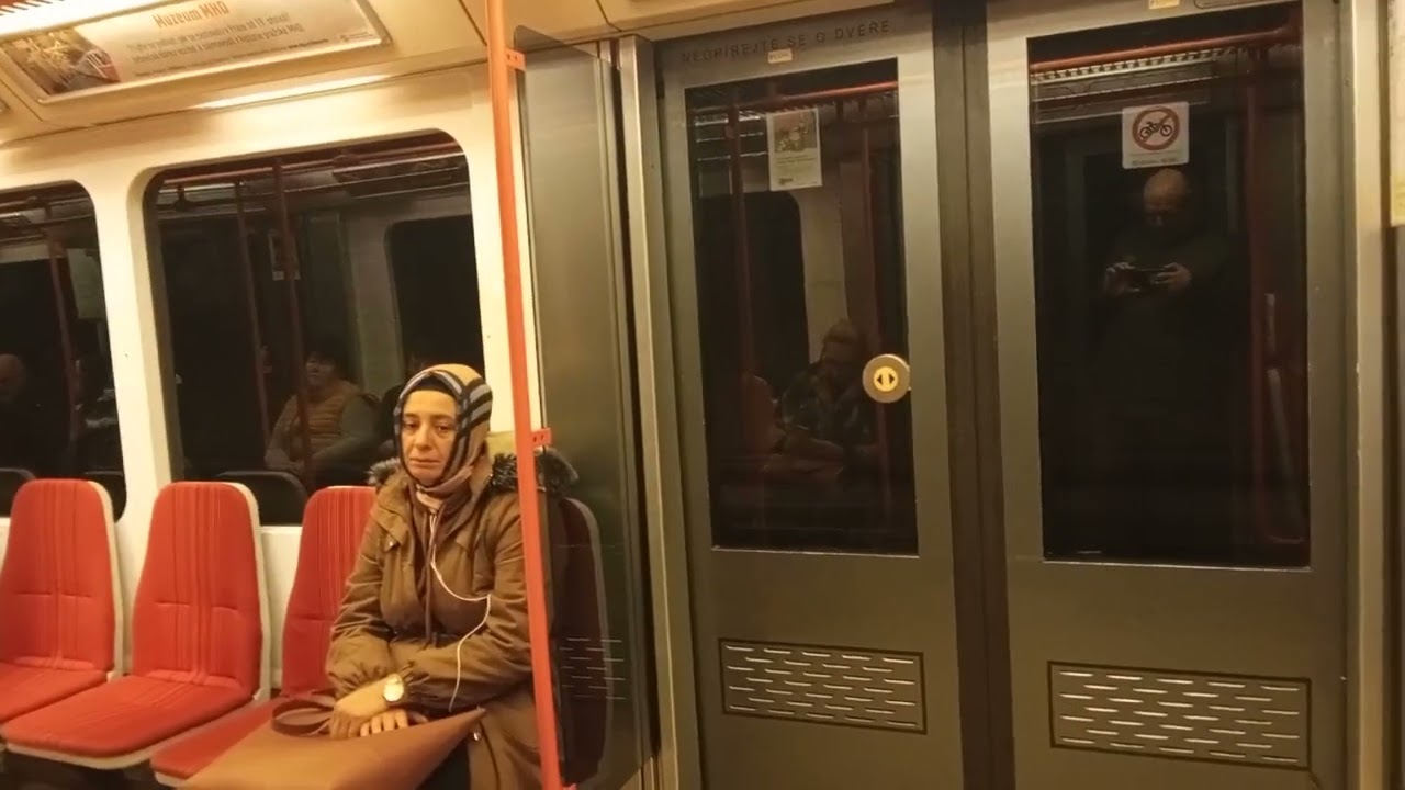 Jízda metrem z Roztyl na Chodov