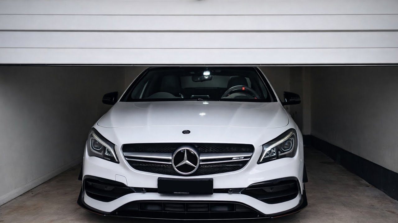 Mercedes AMG CLA45 Exhaust Sound (Pops & Crackles)