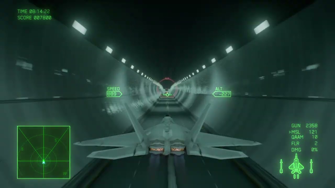Ace Combat 7 - Space Elevator