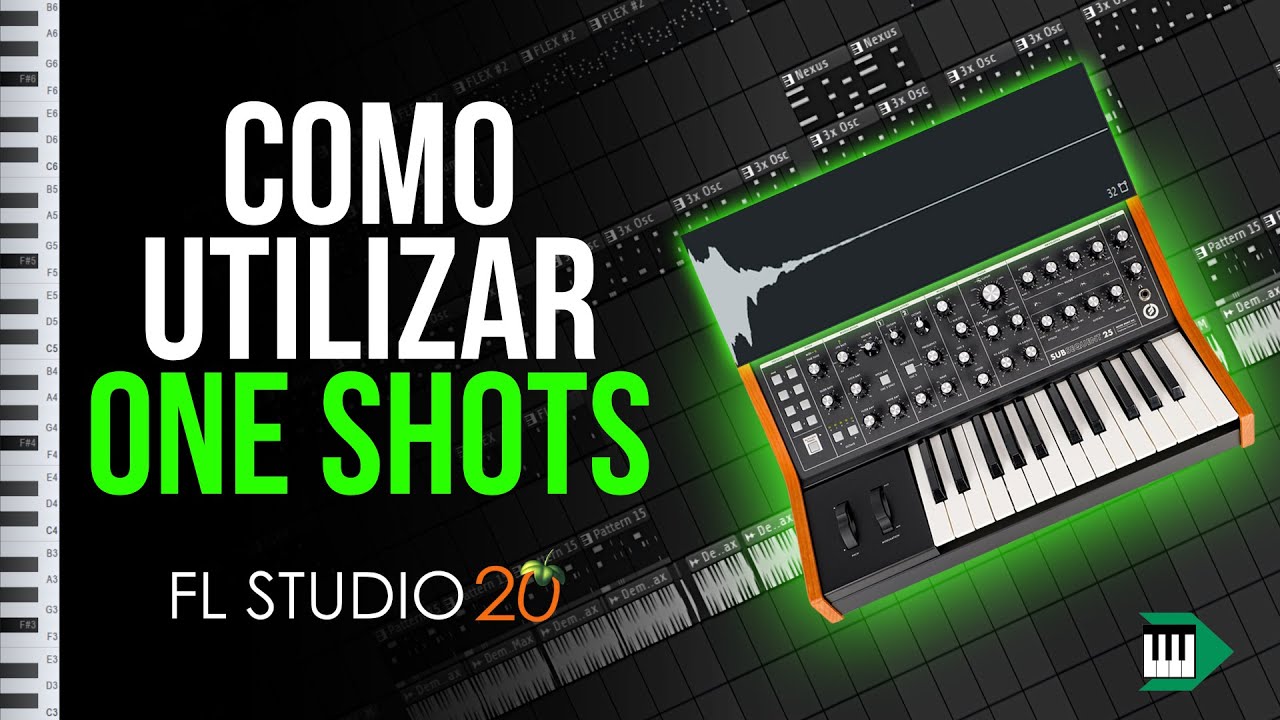 Como hacer MELODIAS de REGGAETON con ONE SHOTS en FL Studio 20 (Efectos, trucos & utilización)