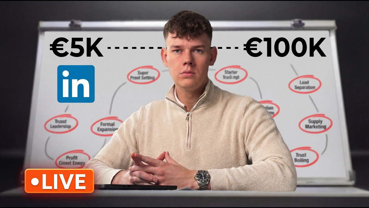 Der komplette LinkedIn-Funnel für 100.000€/Monat, den dir Gurus für 20.000€ verkaufen