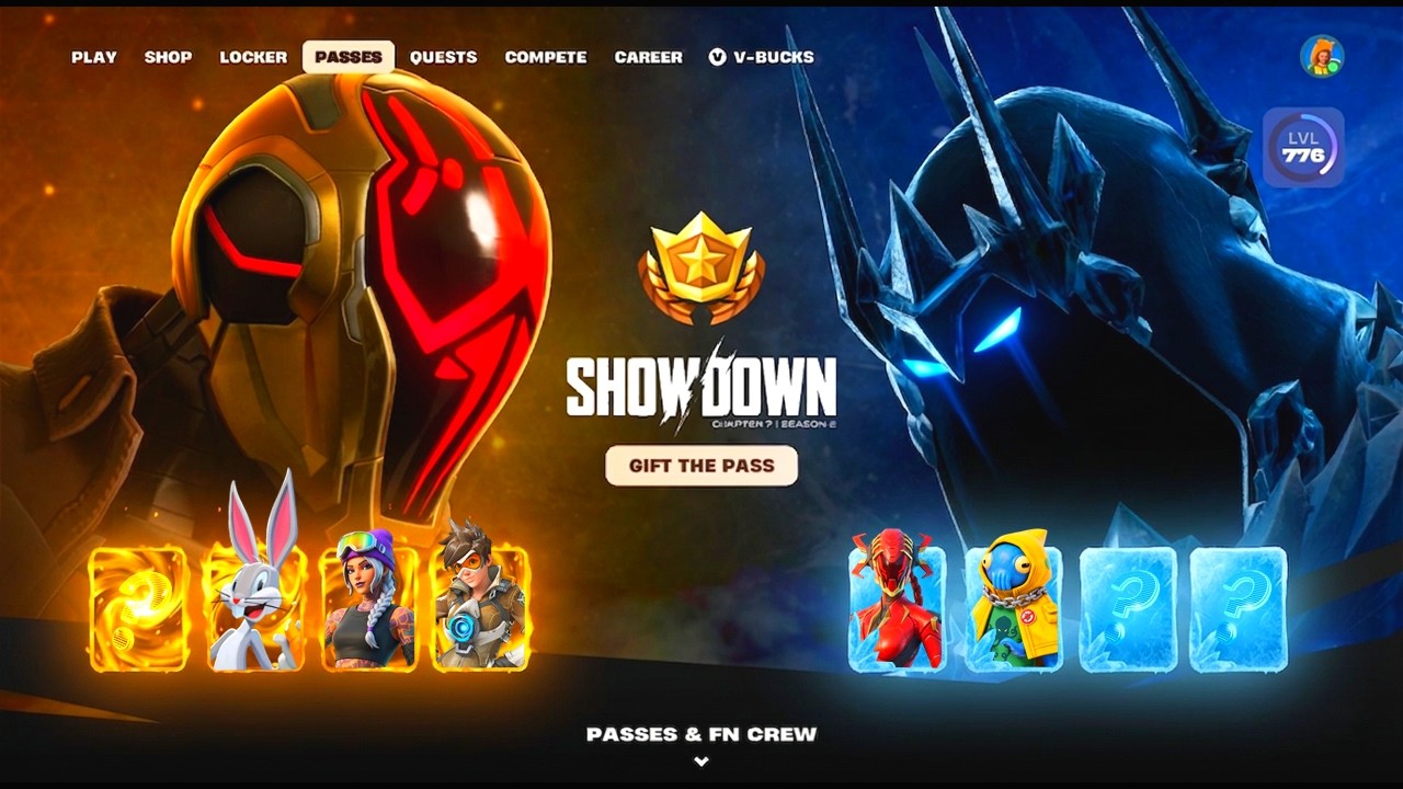 CHAPTER 7 Season 2 Battle Pass (SHOWDOWN) Fortnite Battle Royale