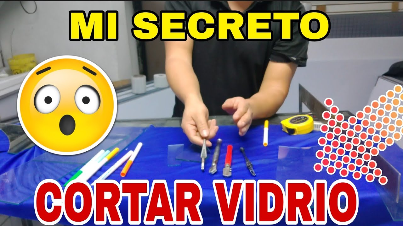 ✅ Como se Puede Cortar un vidrio Correctamente 