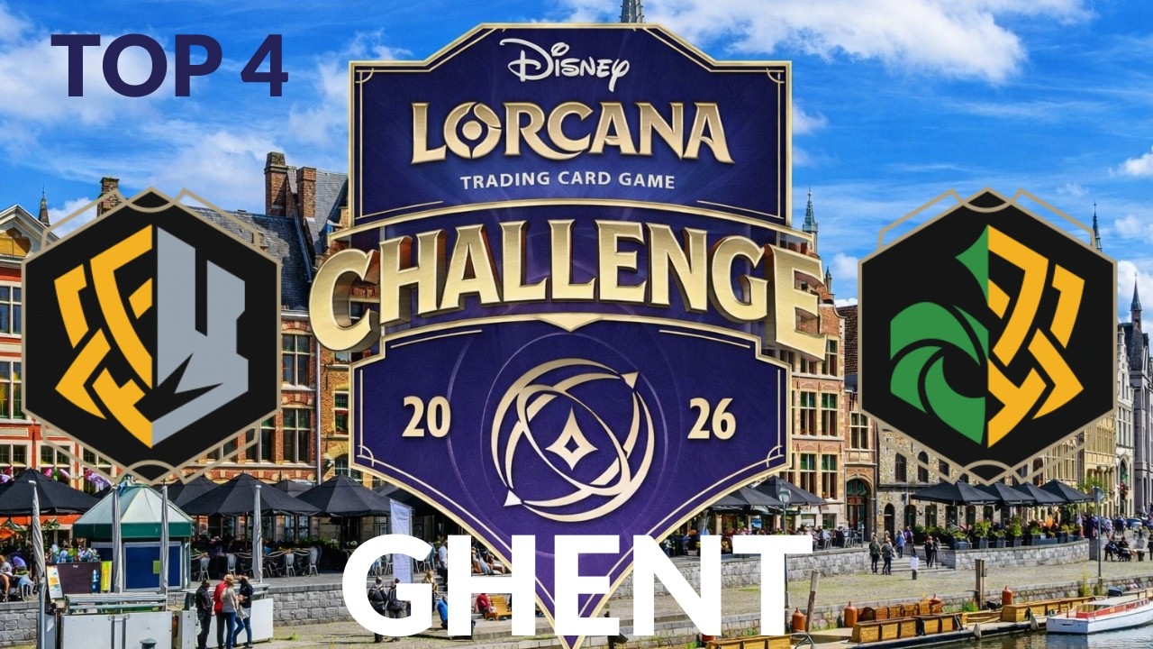 TOP 4 | AMBER STEEL VS. AMBER EMERALDS | DISNEY LORCANA GHENT 2026