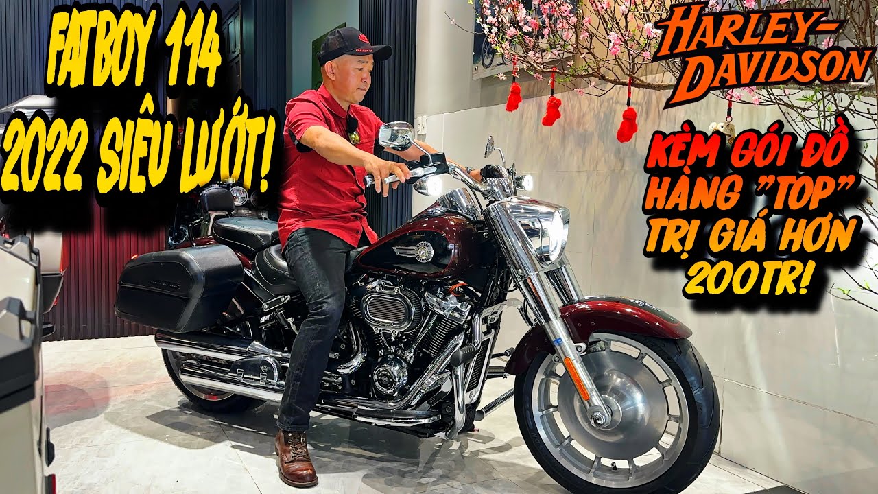 FATBOY 114 KÈM GÓI ĐỒ CHƠI “HÀNG TOP” SIÊU LƯỚT NHẬP ĐỘI•CẬP NHẬT LOẠT XE VỪA VỀ PHỤC VỤ ANH EM 😎🏍️