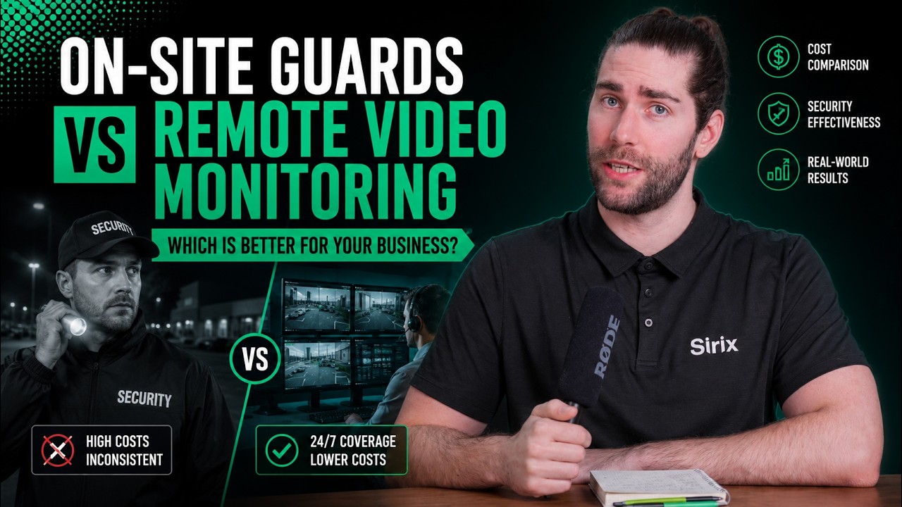 Remote Video Monitoring vs Security Guards: Feature-by-Feature Comparison for Businesses