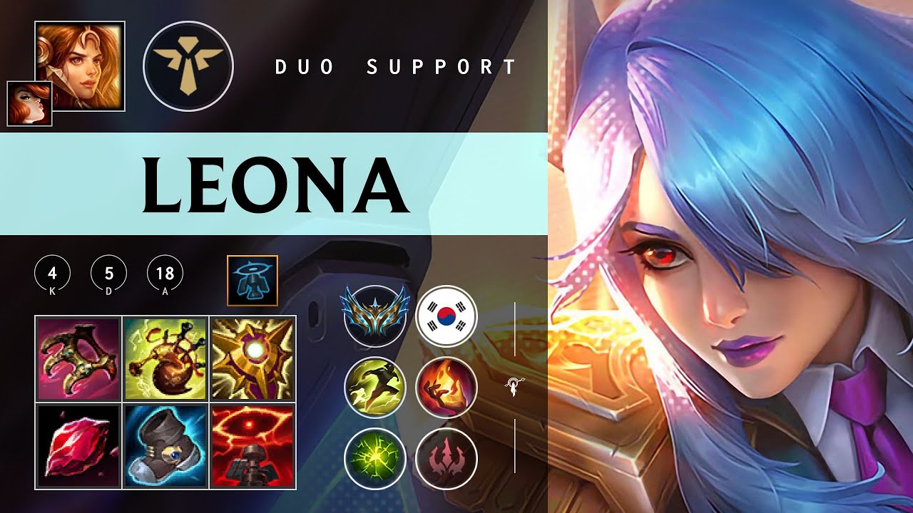 Leona Support vs Anivia - KR Challenger Patch 26.01