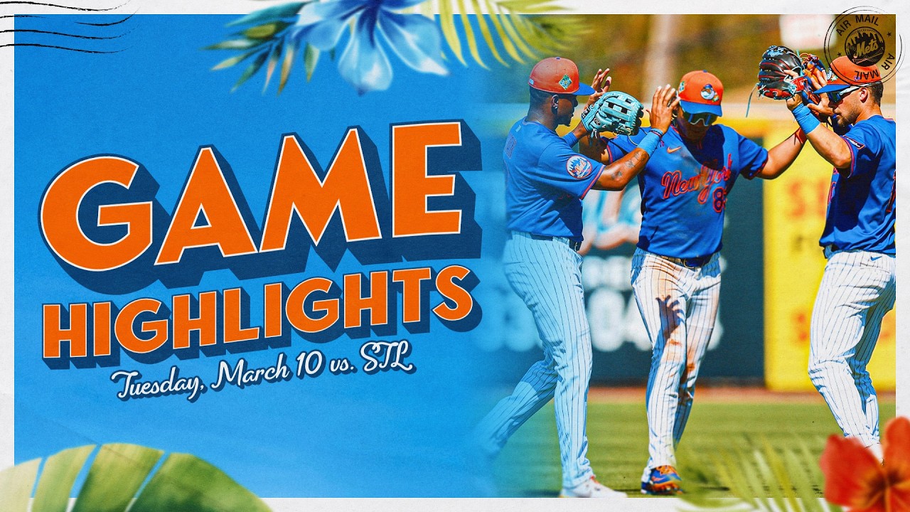 Mets vs. Marlins Game Highlights (3/9/26) | Spring Training