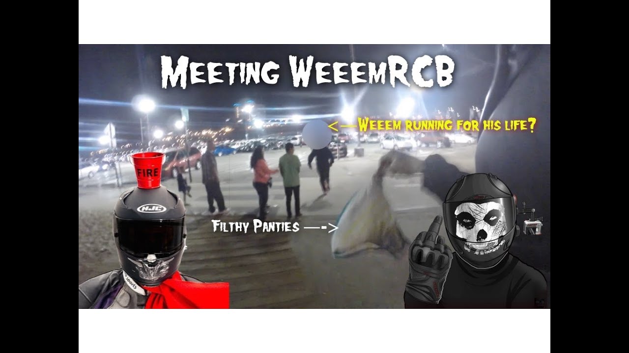 Meeting WeeemRCB - Chasing him with Batman's Dirty Panties