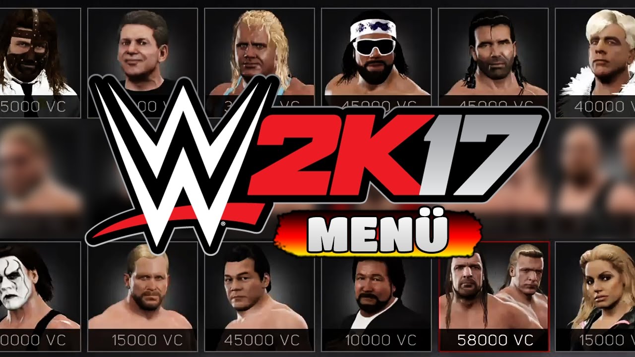 WWE 2K17 Deutsch! [PS4]: Freischaltbares, L&ouml;schwerkzeug, Optionen