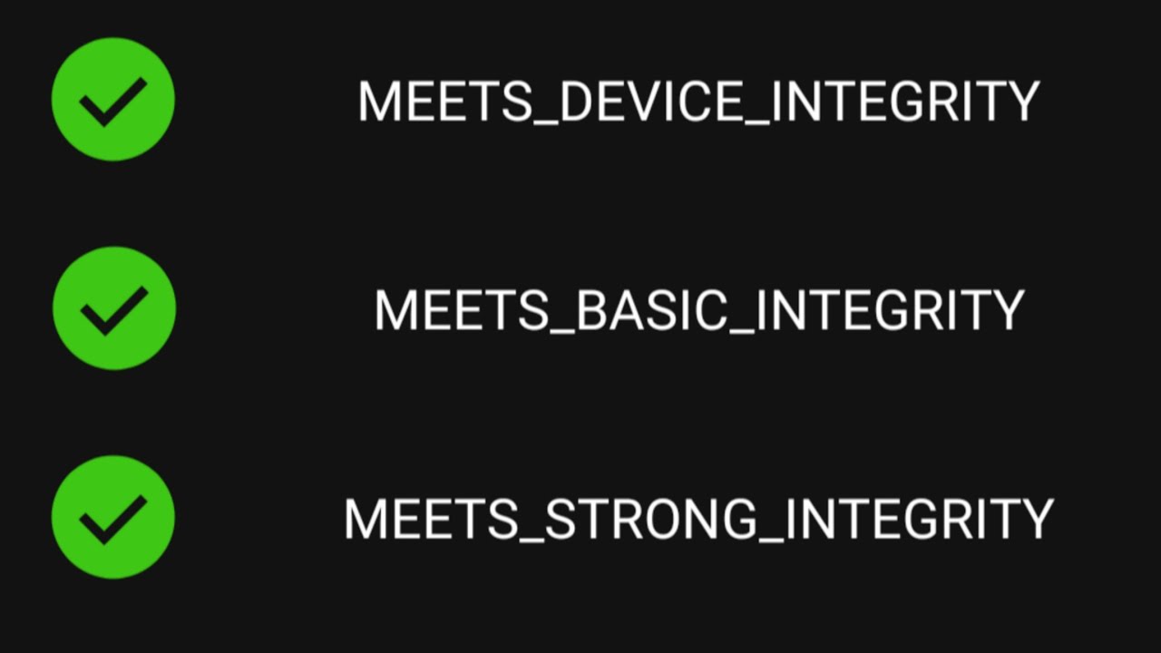 اصلاح play integrity بالكامل