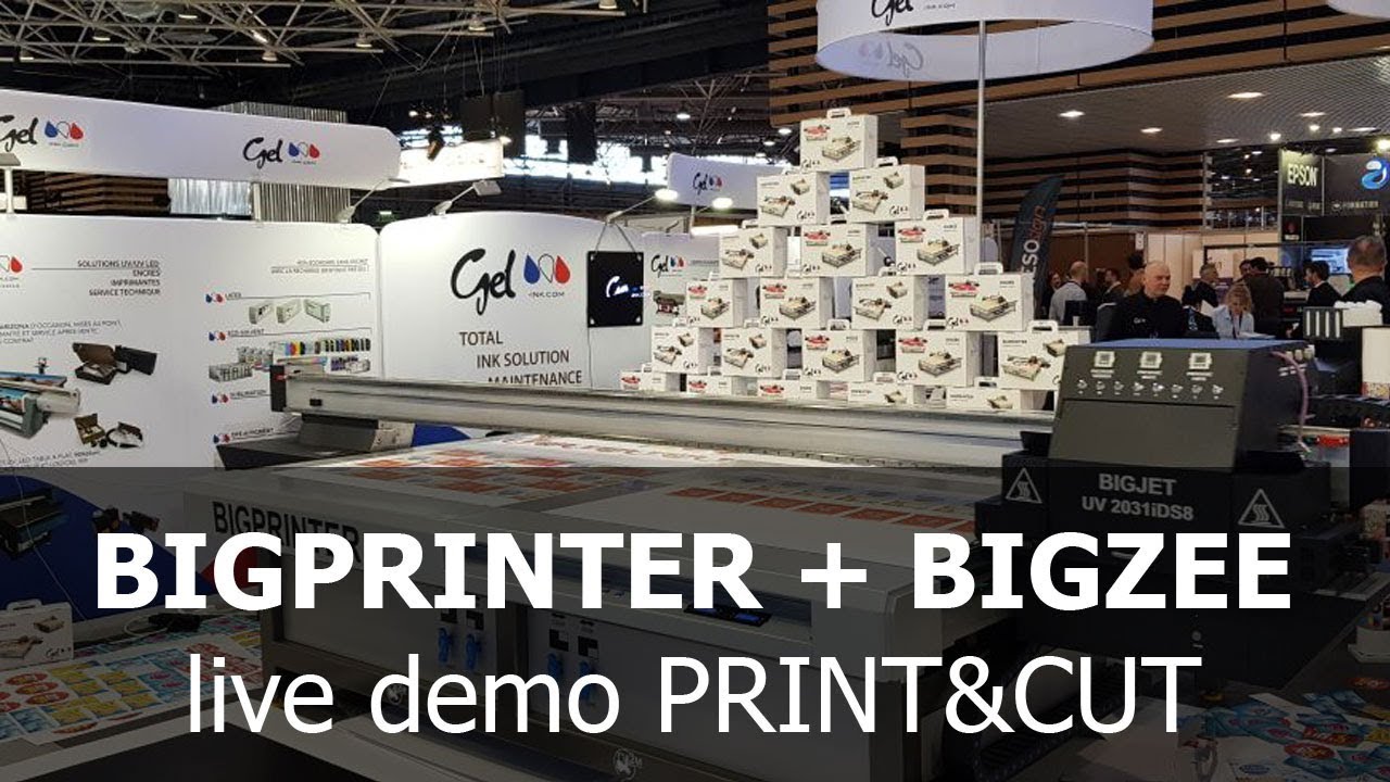 CPRINT LYON 2019 PRINT&CUT в действии с озвучкой на русском и английском языках