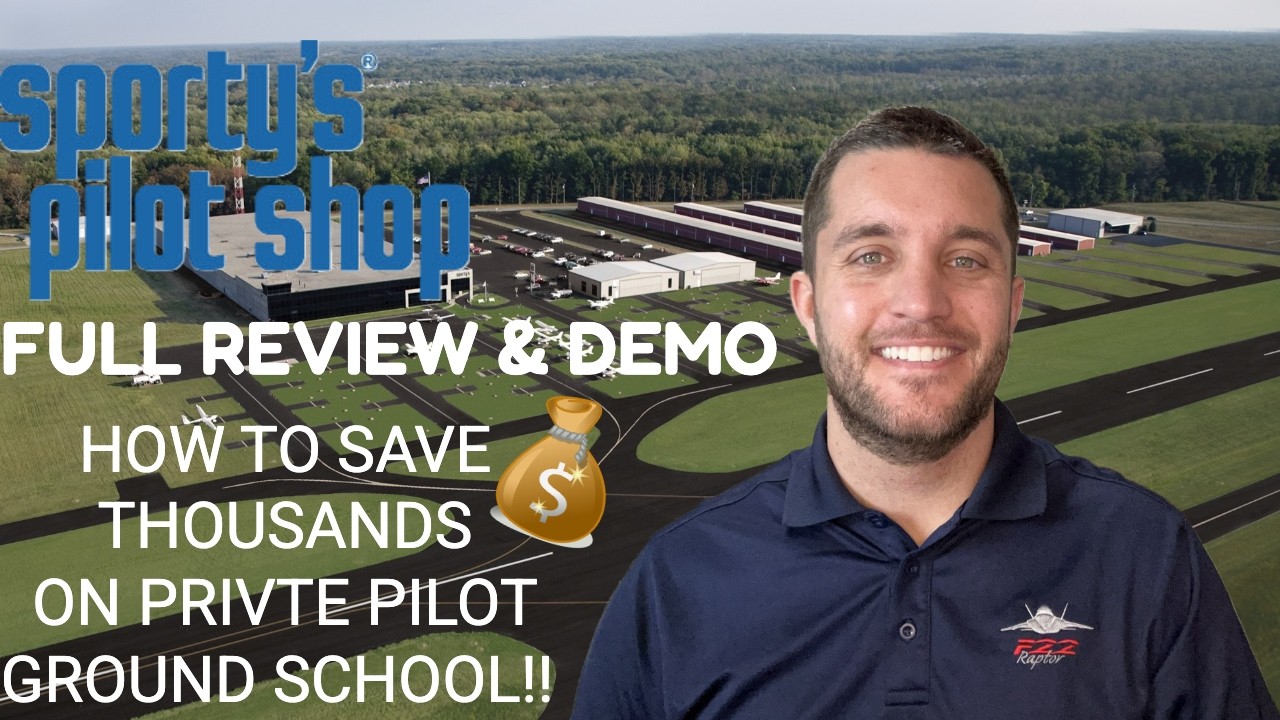 Sporty's Learn to Fly Course FULL REVIEW & DEMO | Private Pilot ONLINE Ground School