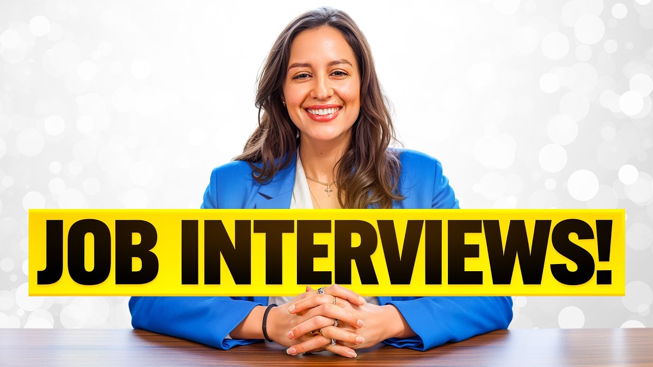 TOP 11 INTERVIEW QUESTIONS & ANSWERS for 2025! How to ANSWER COMMON JOB INTERVIEW QUESTIONS!