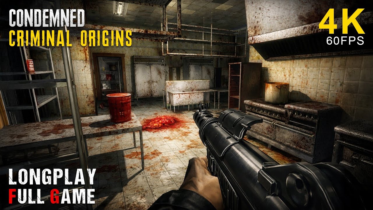 CONDEMNED: CRIMINAL ORIGINS | Full Game Movie Walkthrough Gameplay 4K 60FPS No Commentary