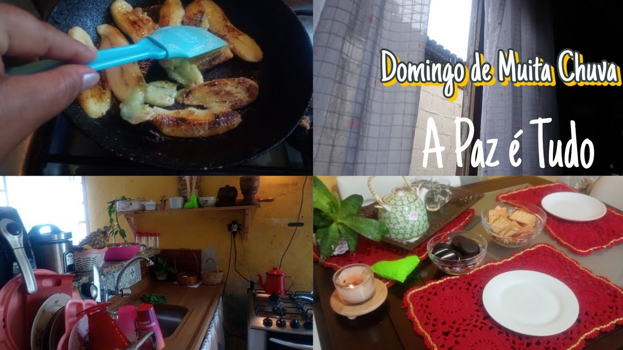 SOM DE CHUVA EM UM DIA TRANQUILO #maesolo e #donadecasaporamor 