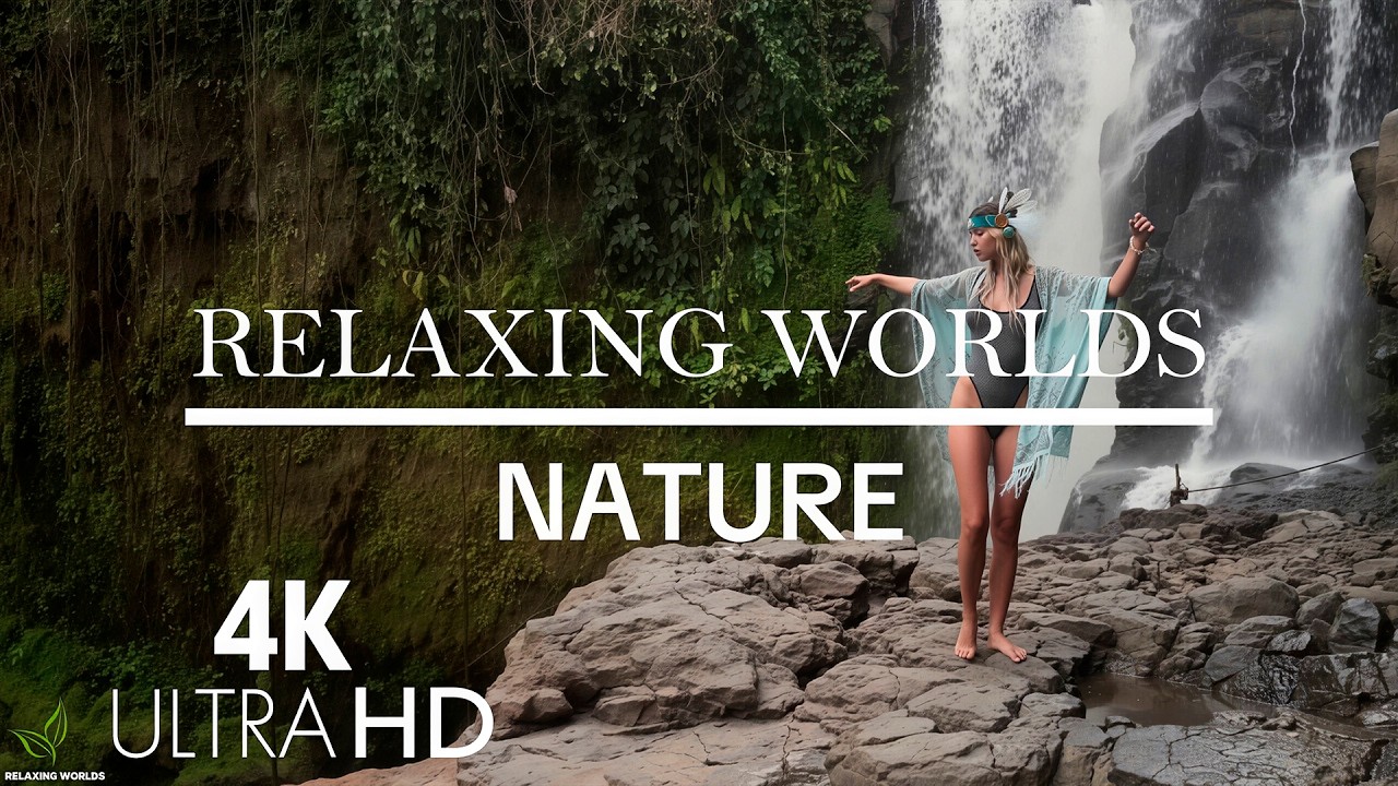 NATURE Amazing Beautiful Nature with Relaxing Music & Sounds, 4K Ultra HD | Relaxing World #7