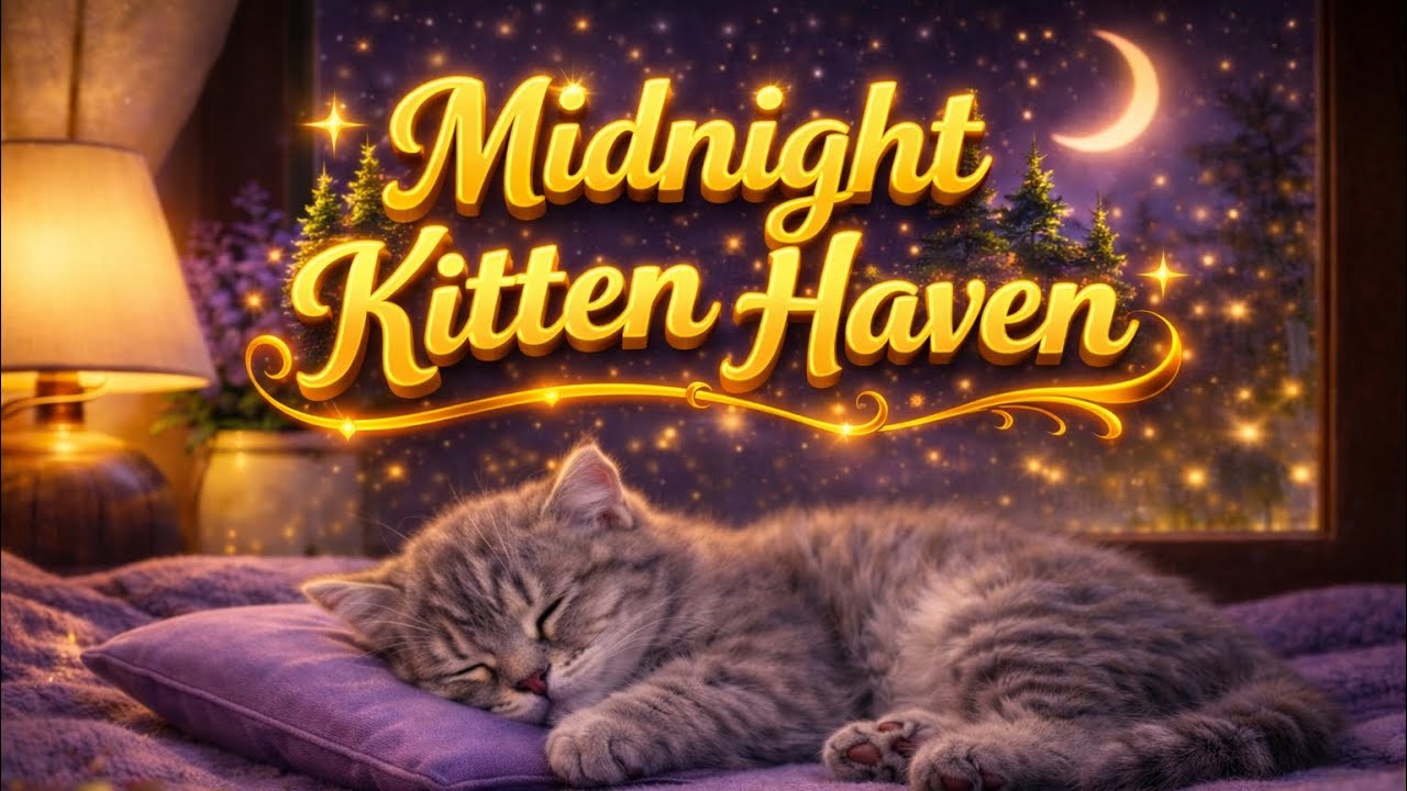 Midnight Comfort for Cats 🐾 12 Hours of Gentle Night Calm & Stress Support