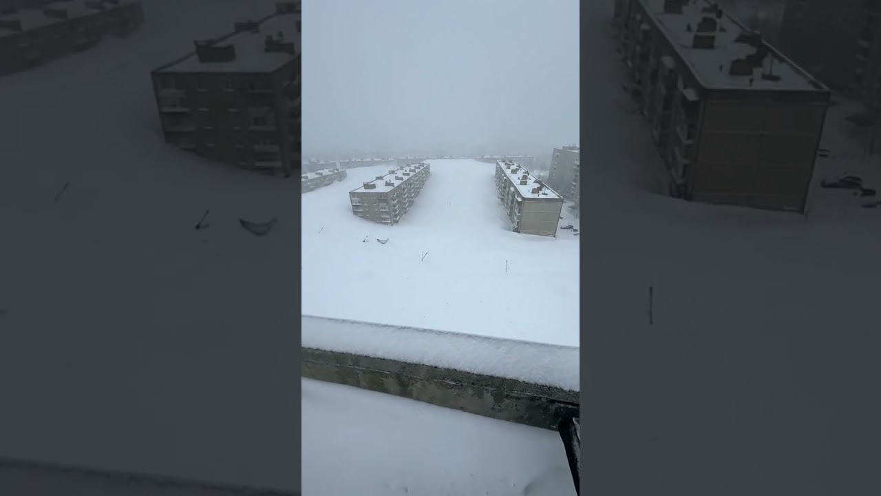 ГОРОД УШЕЛ ПОД СНЕГ! ❄️😱