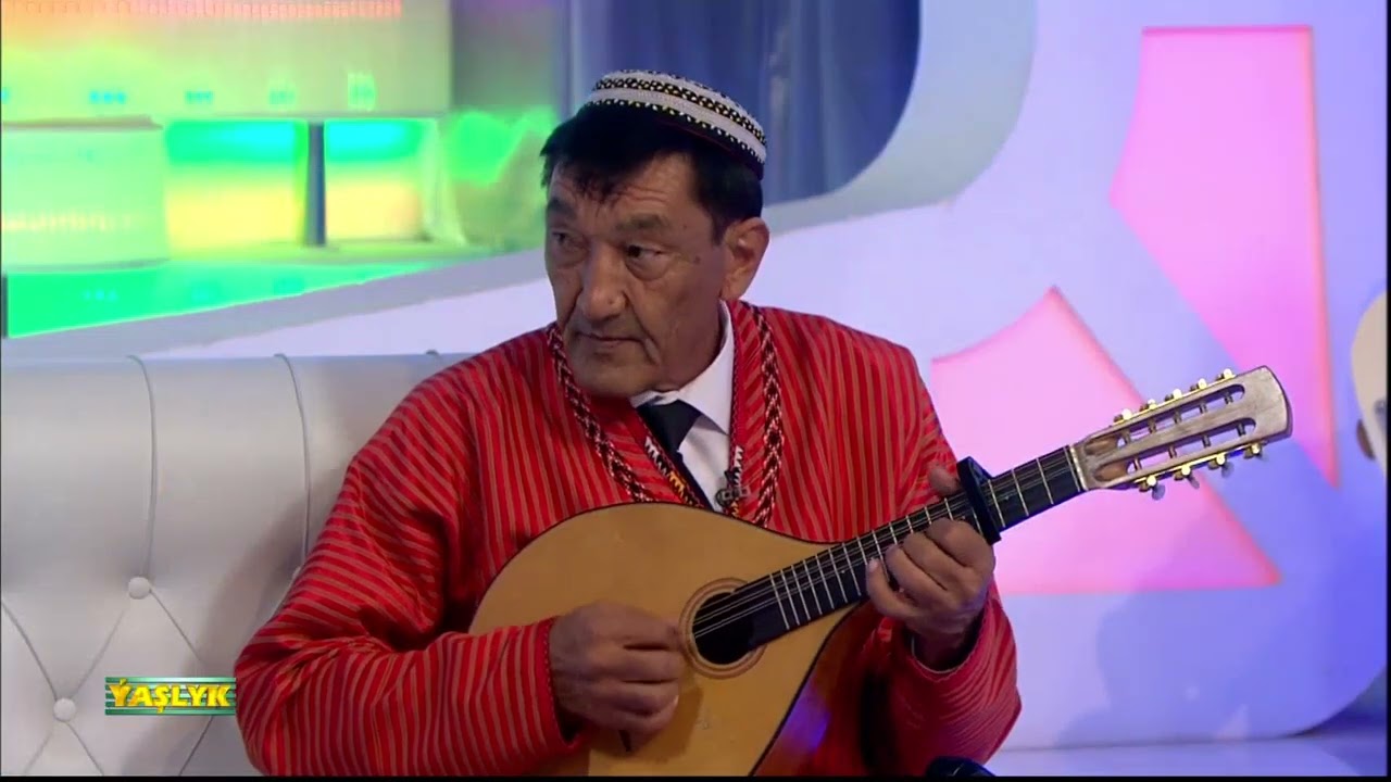 Kakadurdy Tajimow we Kerim Ylyasow/Çal sazanda gepleşigi