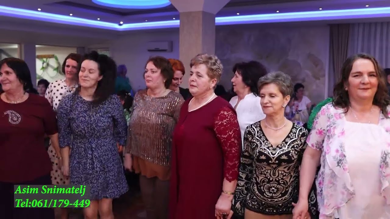Dame zaigrale uz najbolje najljepše kolo u Rest-Estrada Đurđevik Asim Snimatelj