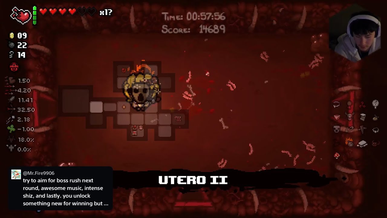 Binding Of Issac Repentance Daily Run  Tap In !!!