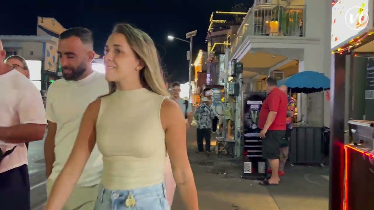 Koh Samui Chaweng Beach Thailand Nightlife Walking Tour