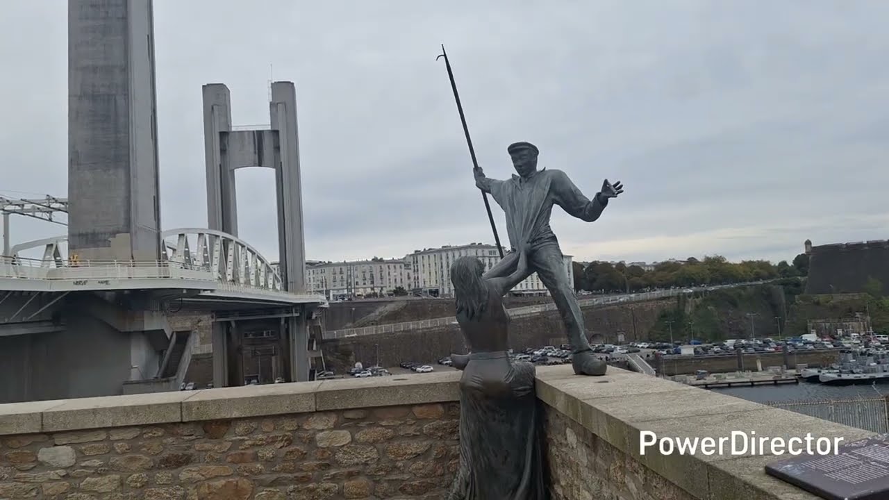 BREST: visite du centre-ville France 🇨🇵octobre 2025 (walking tour visit).