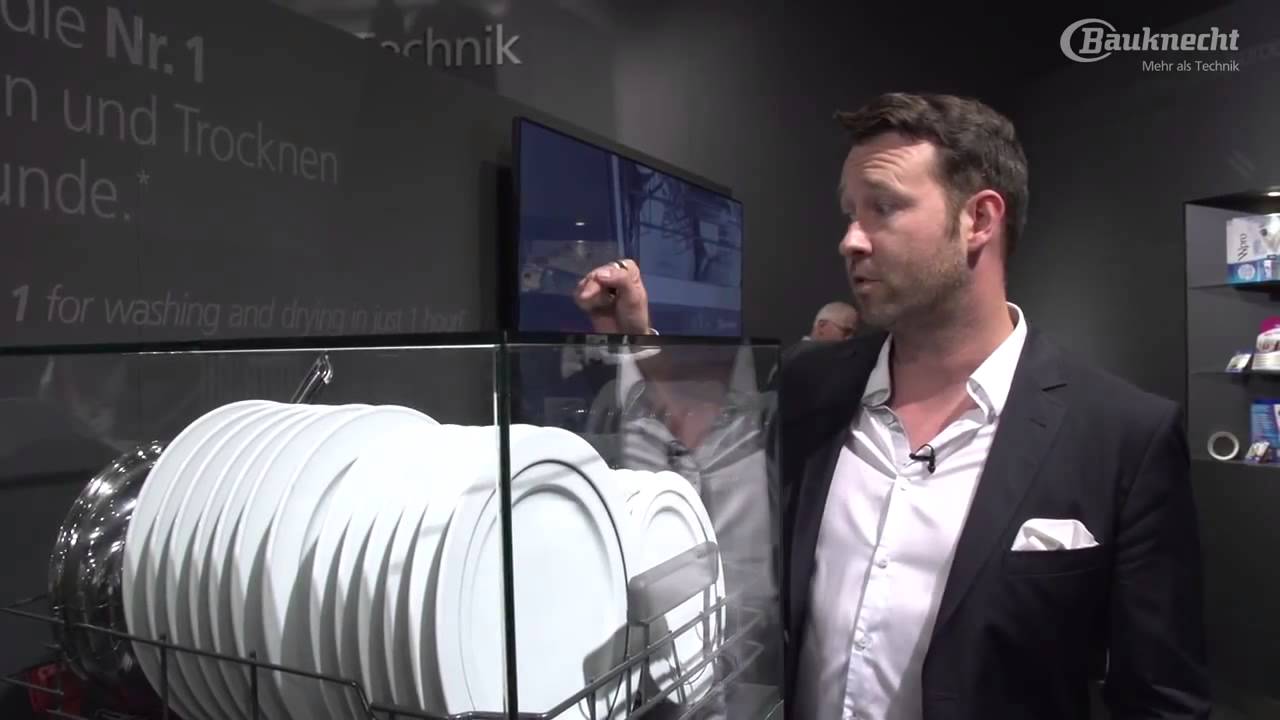 Bauknecht: Geschirrspüler mit PowerDry und PowerClean+ (IFA 2014)