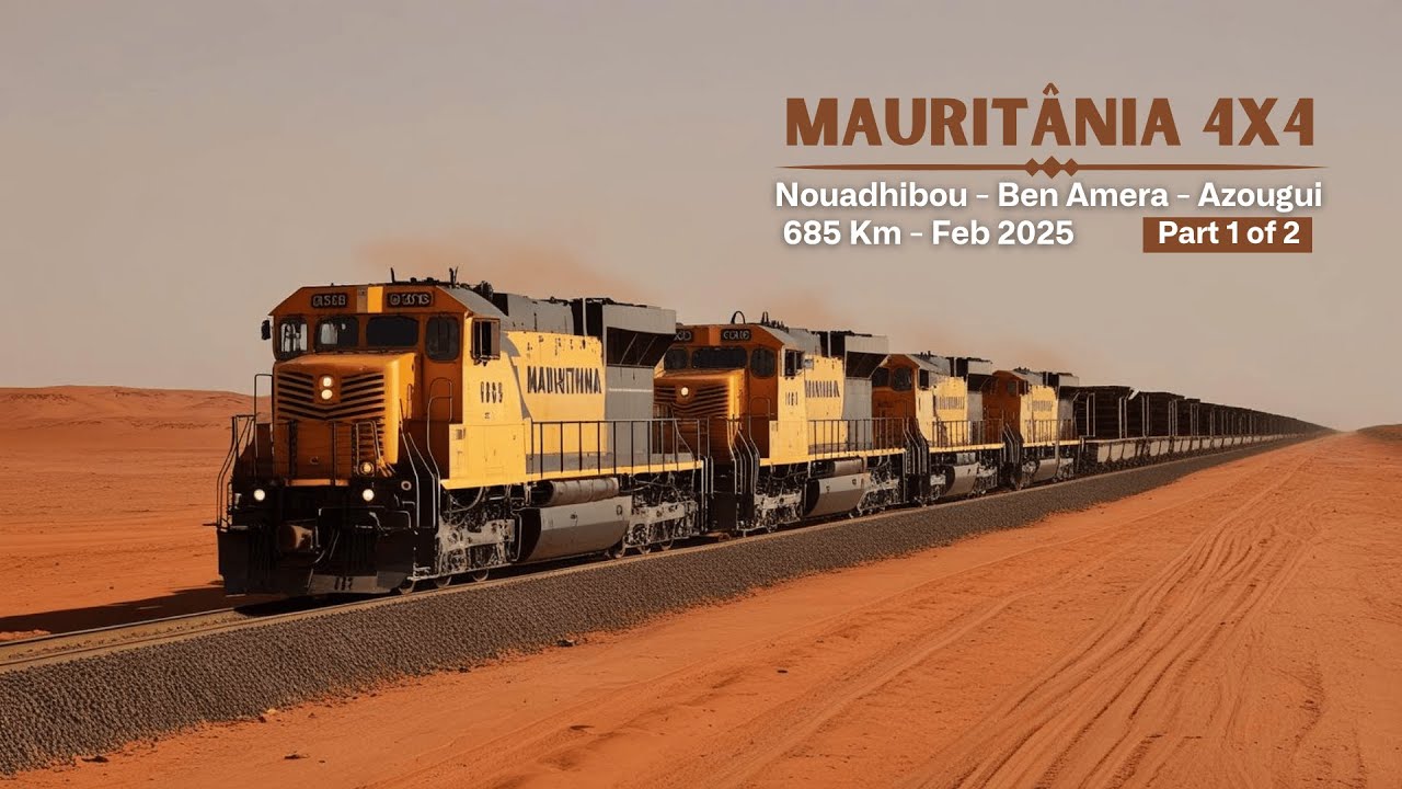126: MAURITÂNIA 4x4 - FEV 2025  Ep. 1 de 2