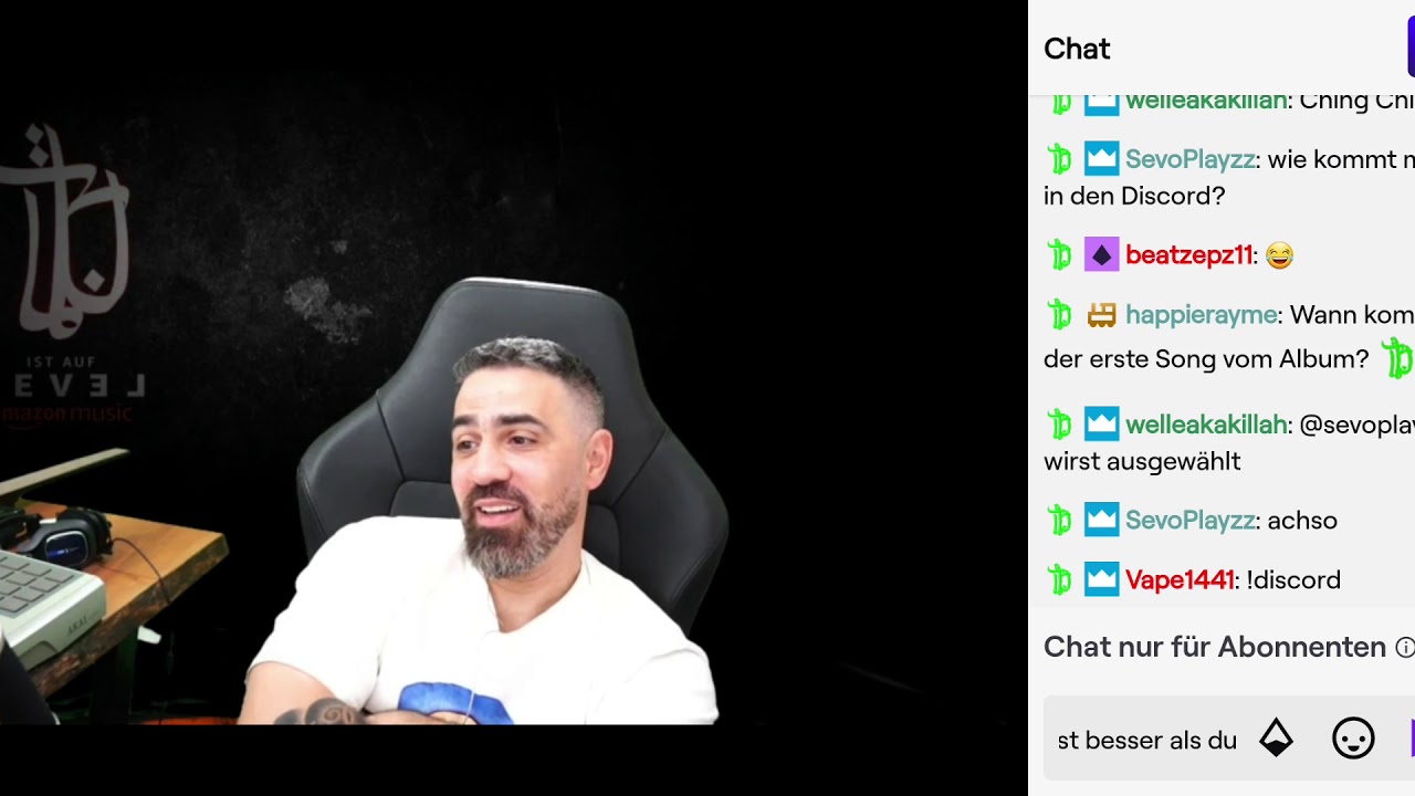 Bushido auf Twitch ( Fler, Aggro Berlin, WOW, Arafat, Amazon, Sonny Black 2 )