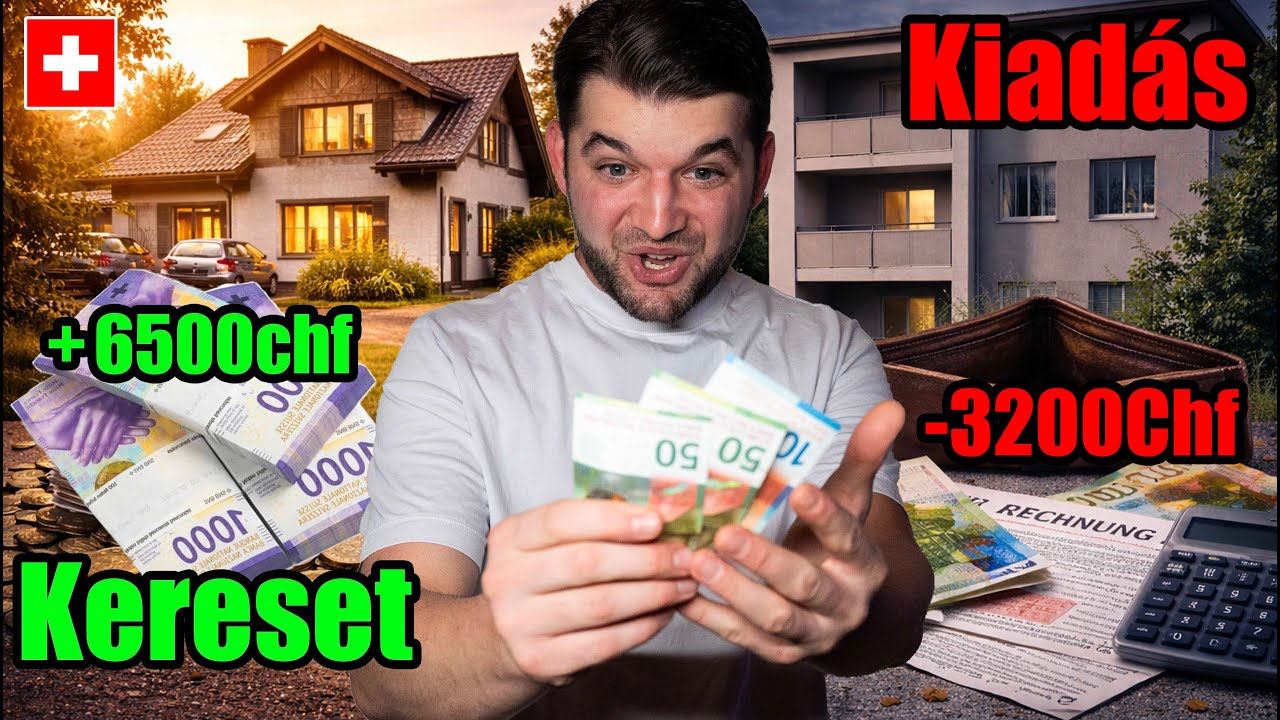 Svájcban ennyit lehet keresni?  Megdöbbentő számok a valóságból