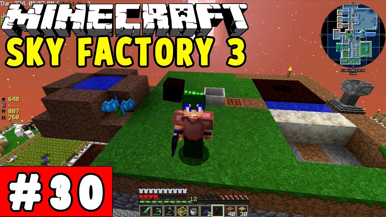 Hindi Minecraft SkyFactory 3 #30 (Starting Botania)
