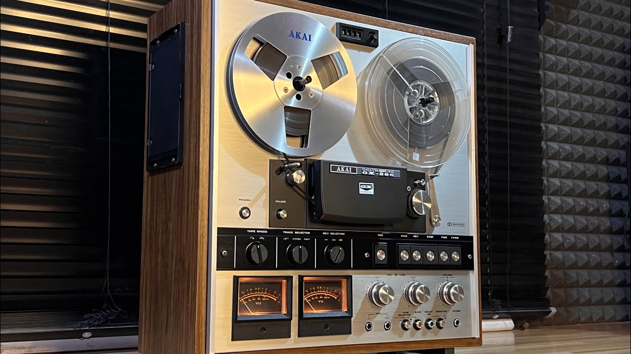 Cinta abierta Akai GX-286 TB-AUDIO