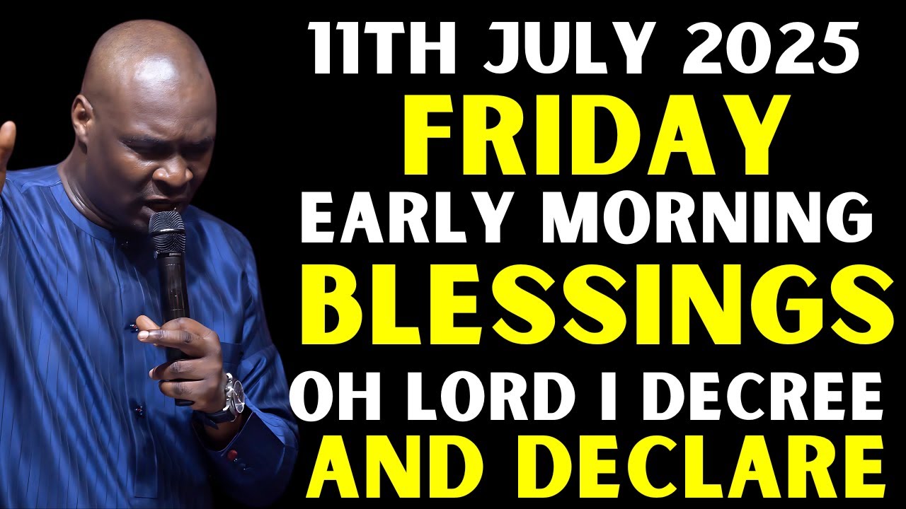 Early Morning Blessings To Favour You And Morning Declarations By Apostle Joshua Selman