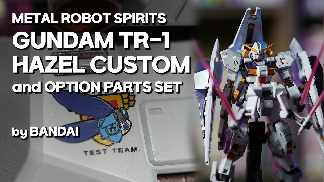 [4K UHD]  굉장한 디테일과 프로포션, 반다이 메탈로봇혼 헤이즐 커스텀 피규어 리뷰!! Bandai Metal Robot Spirits HAZEL CUSTOM [등짝리뷰]