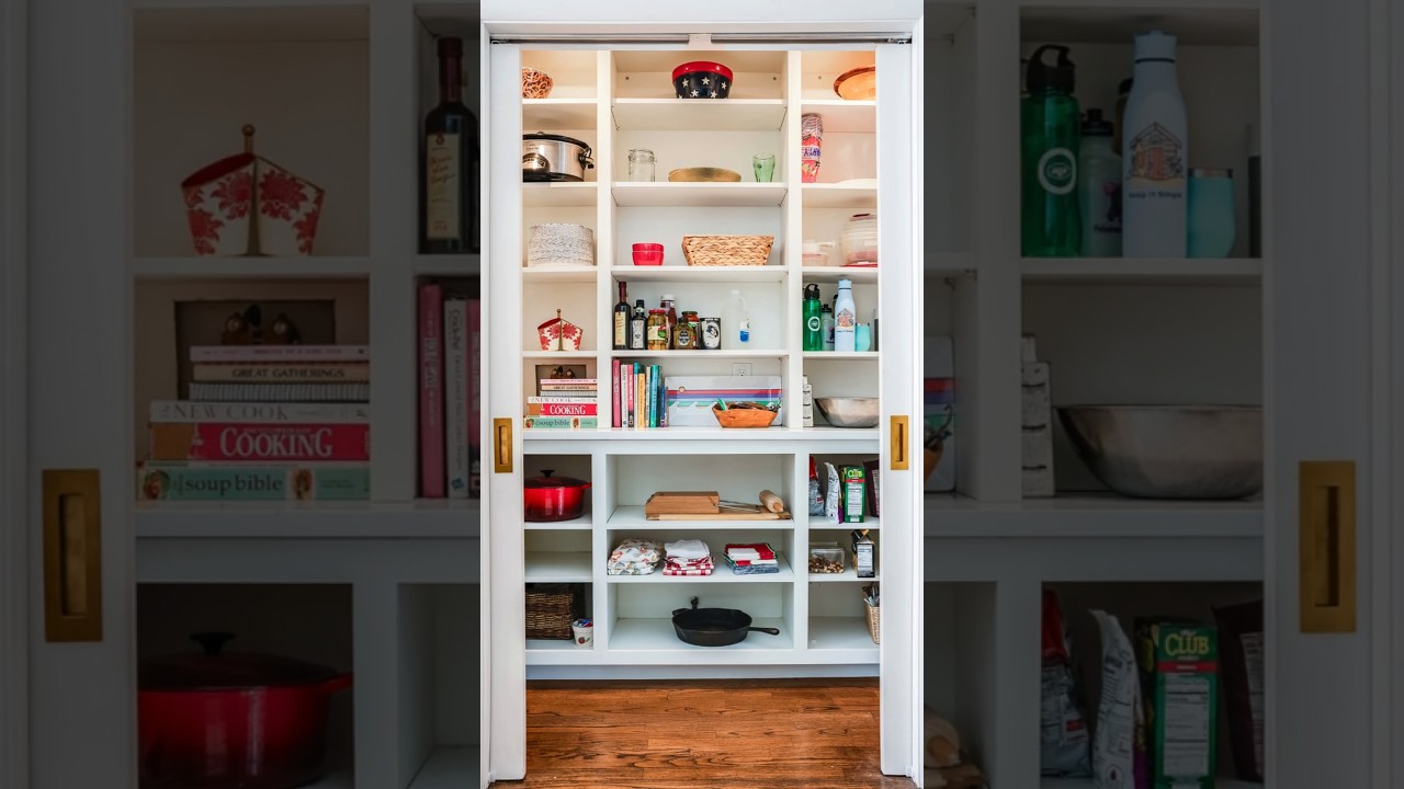 Kitchen PANTRY Ideas That Keep You Organized 