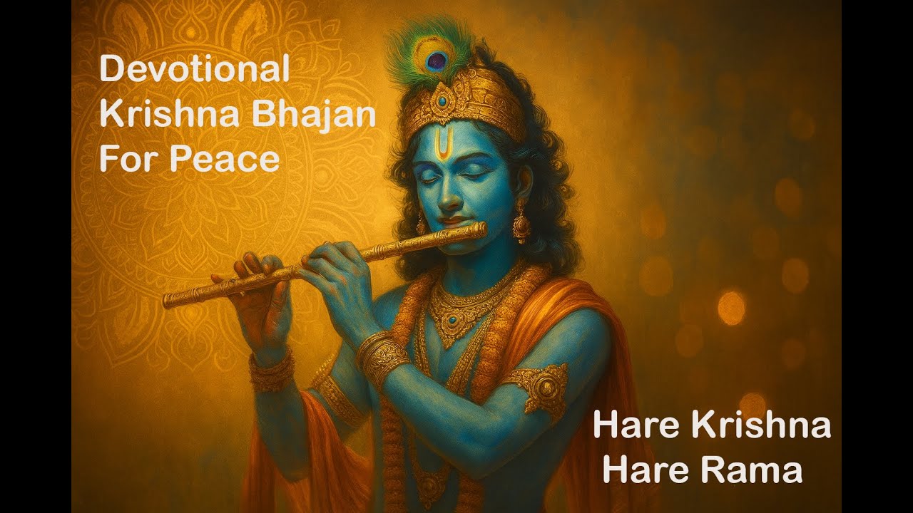 Hare Krishna Hare Rama | Devotional Krishna Bhajan for Peace