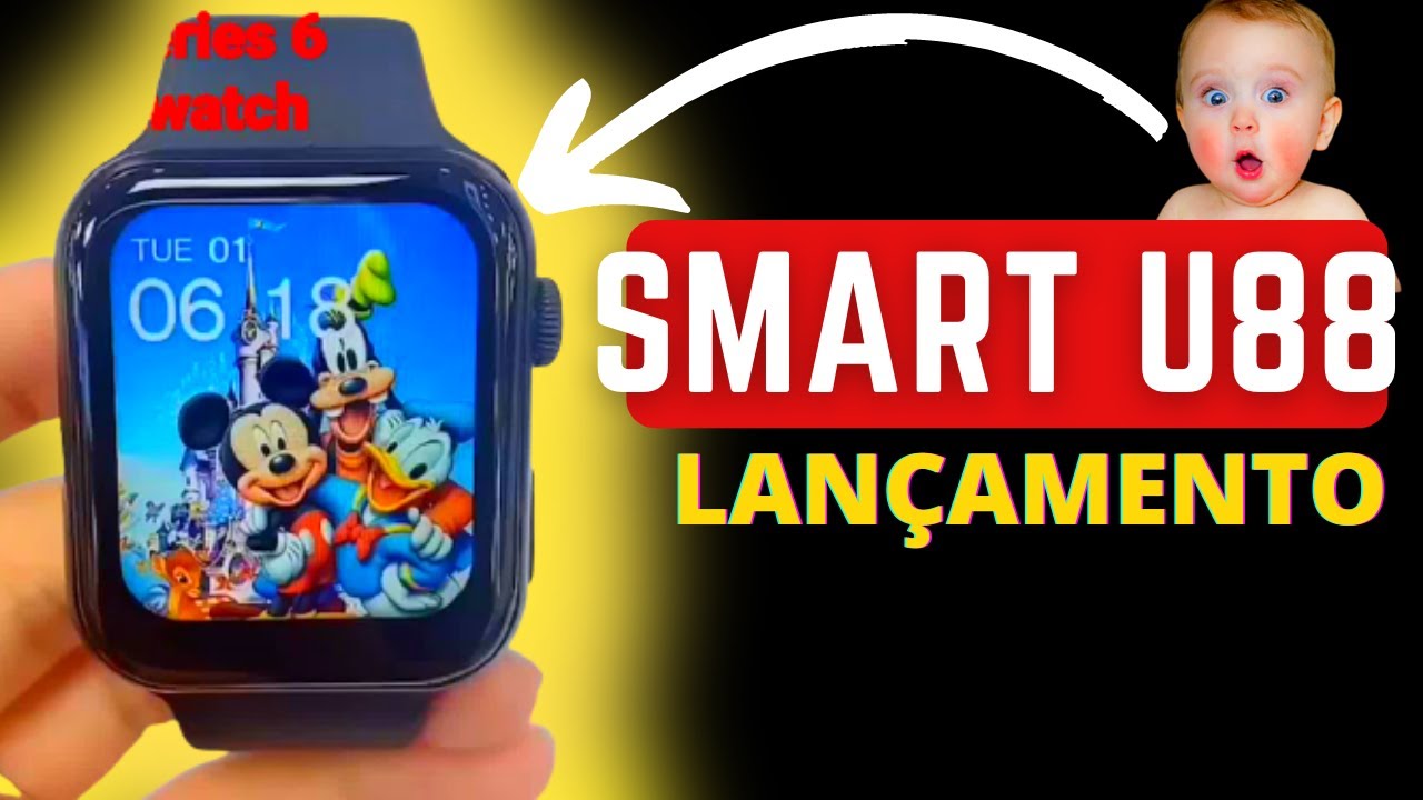 Smartwatch U88 Review - Vale a Pena?  &eacute;  bom ? Veja Antes de Compra| #smartrafael