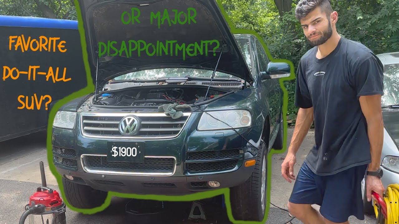 Saving My New Volkswagen V8 Touareg pt.2 | Timing belt and chains on Audi/VW 4.2 Engine