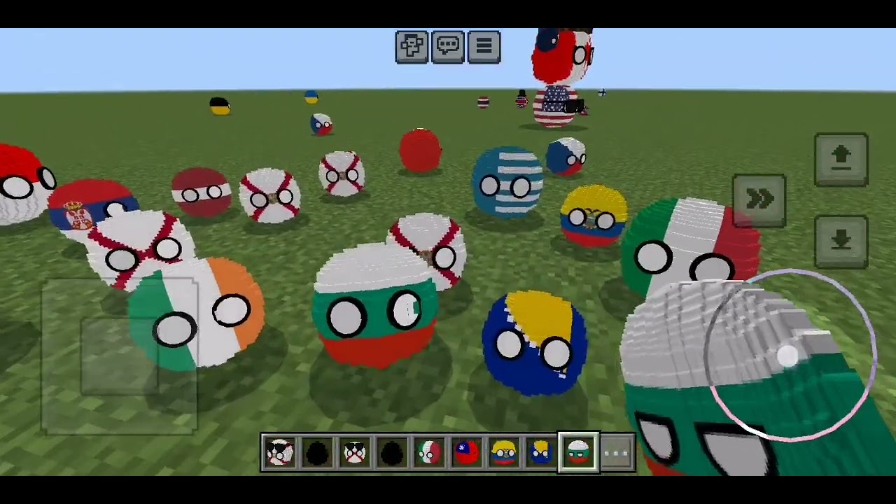 Minecraft Countryball Addon V1.5 Update By SAliz23