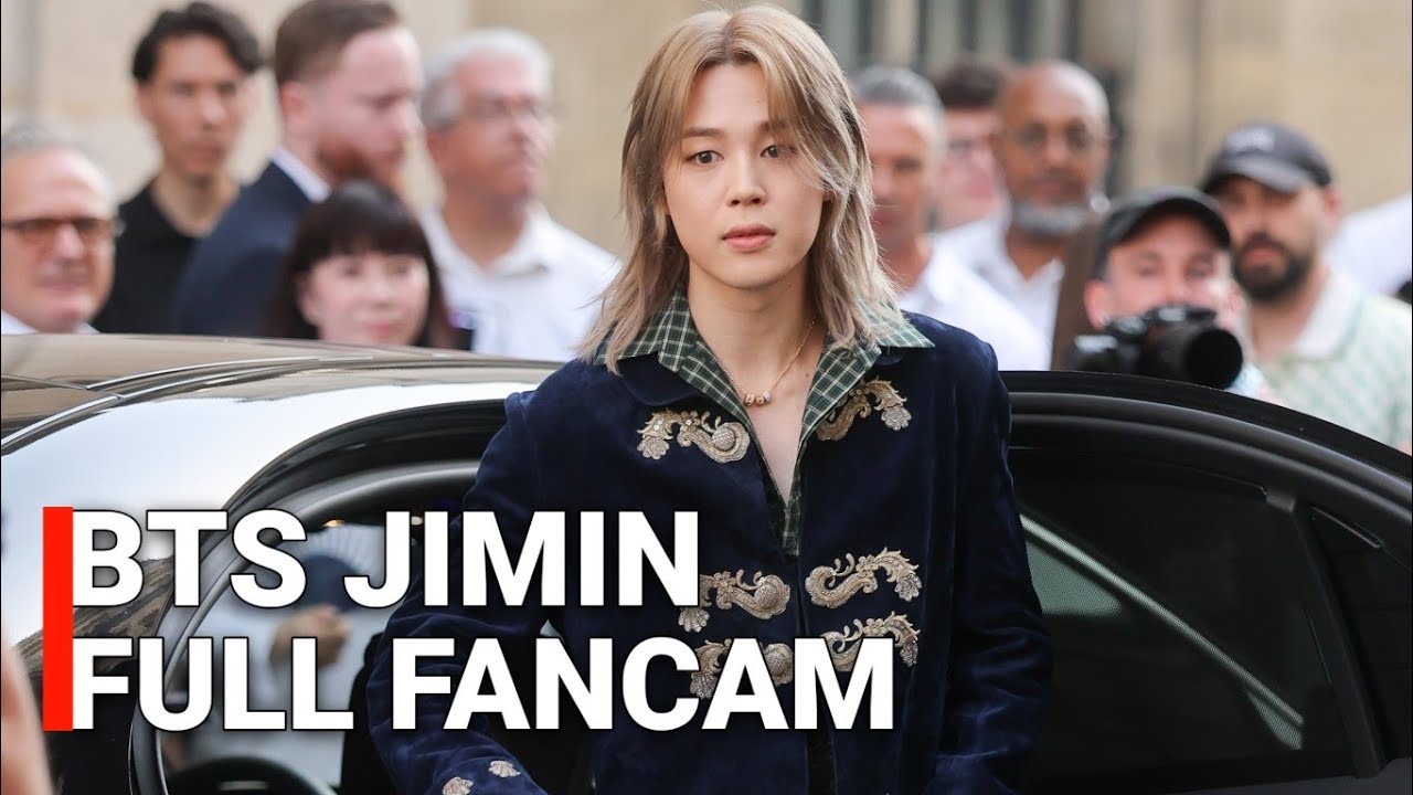 Прибытие Чимина из BTS и выход на красную дорожку показа Dior. Полное видео с фанкама | Чимин на ...