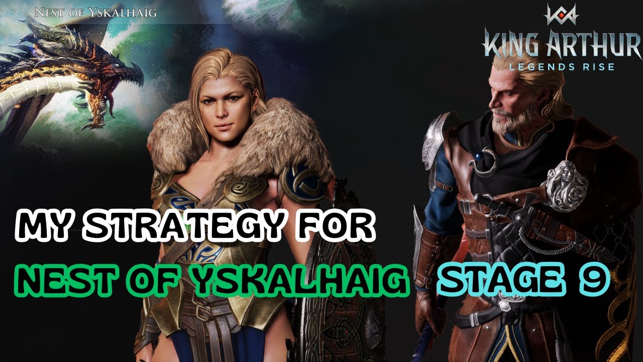 King Arthur Legends Rise | Nest of Yskalhaig Stage 9 |F2P Day 38