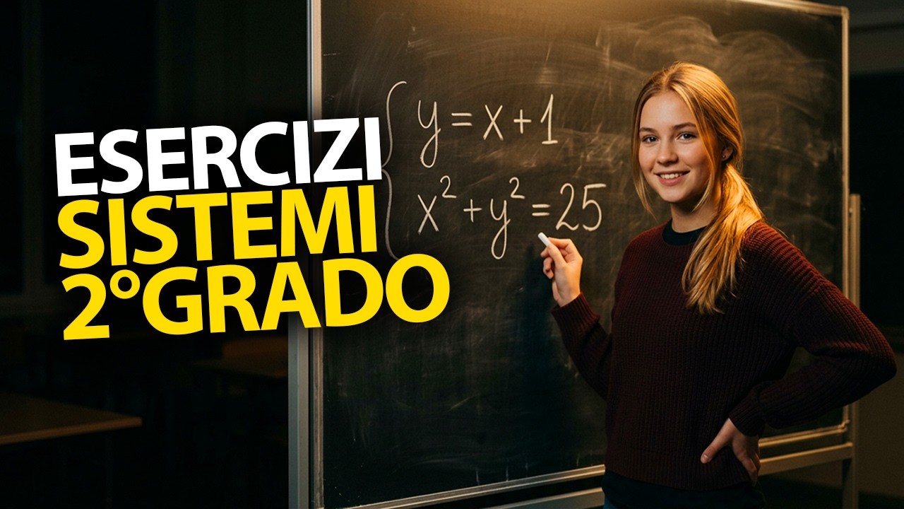 Esercizi su Sistemi di secondo grado: fratti, letterali e simmetrici