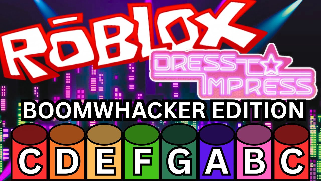Roblox Dress to Impress Theme - Play along for Boomwhackers 🎵