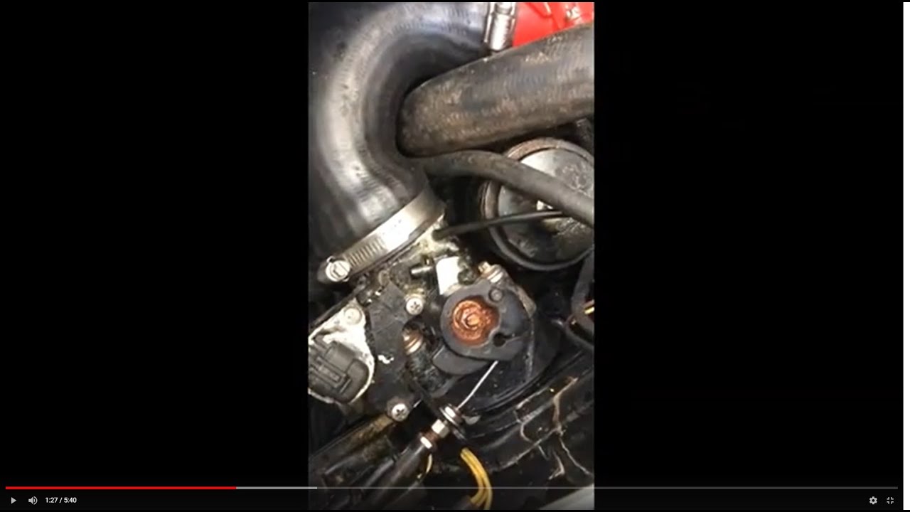 SeaDoo GTX Supercharged - Throttle Body, Spark Plug, Seat Upholstering - Video 8