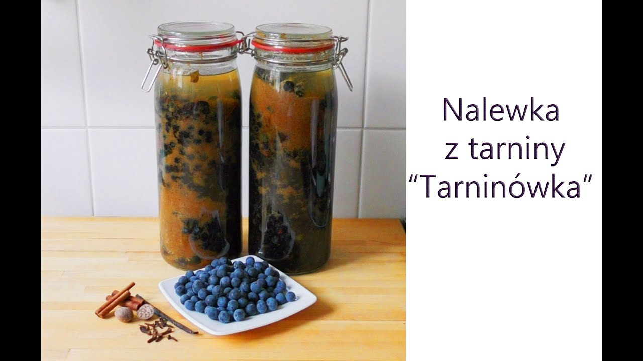 Nalewka z tarniny  - Tarninówka - cz. 1