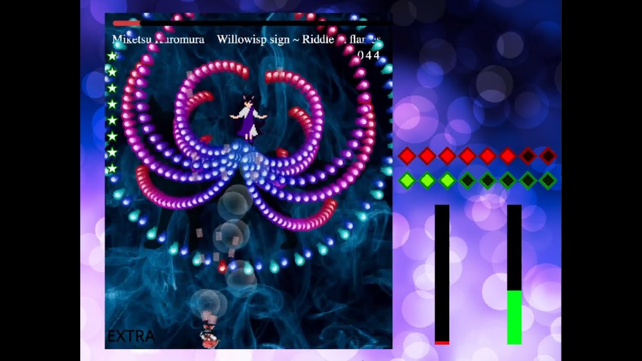 Touhou - Lost Fragment of Aether Extra stage clear