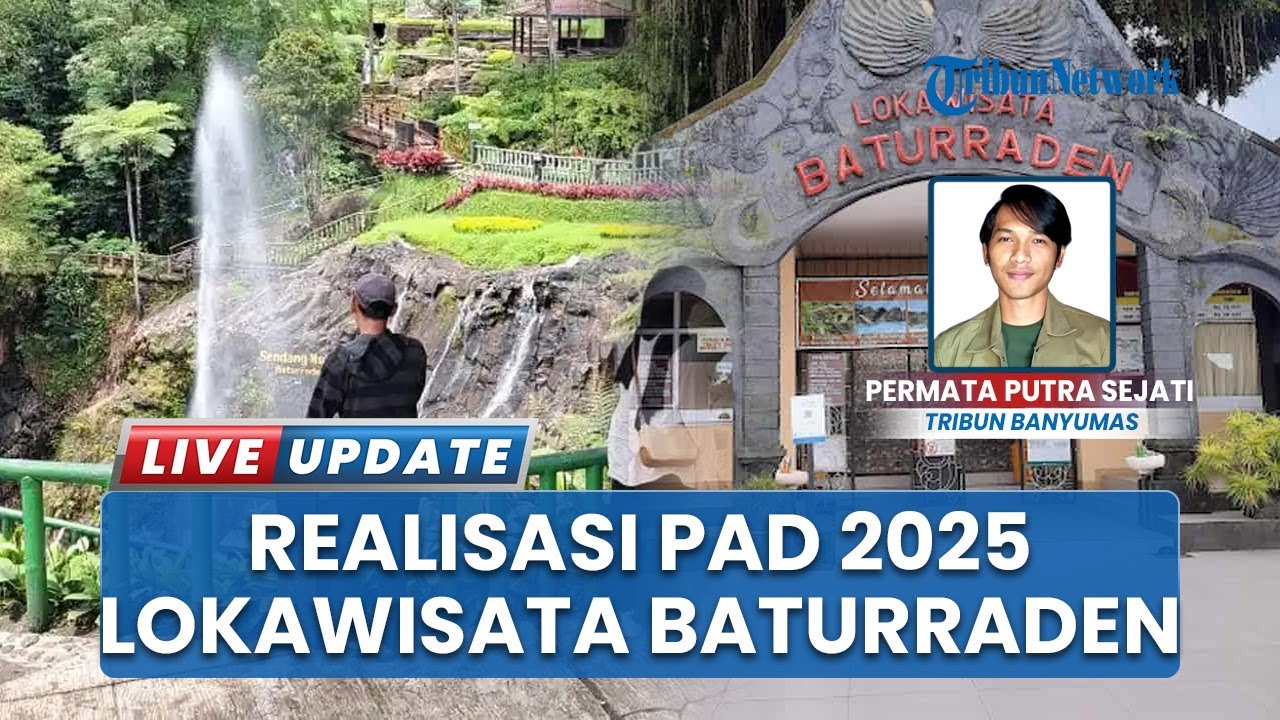 Meski Ramai Wisatawan, PAD 2025 Lokawisata Baturraden Hanya Tembus Rp 6,8 Miliar